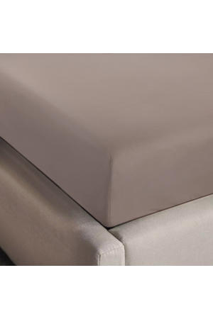 basis hoeslaken - taupe