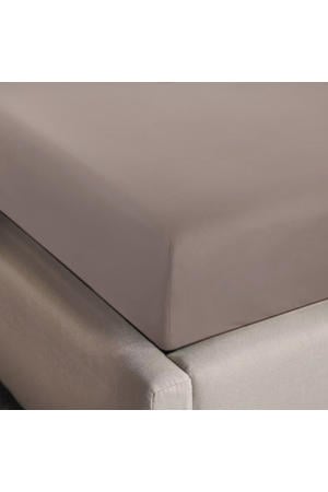 basis hoeslaken - taupe