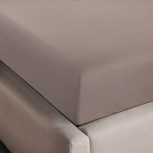 Wehkamp NOUS Living basis hoeslaken - taupe aanbieding