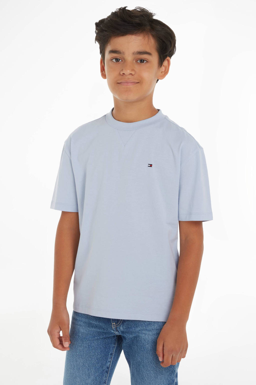 T-shirt grijsblauw