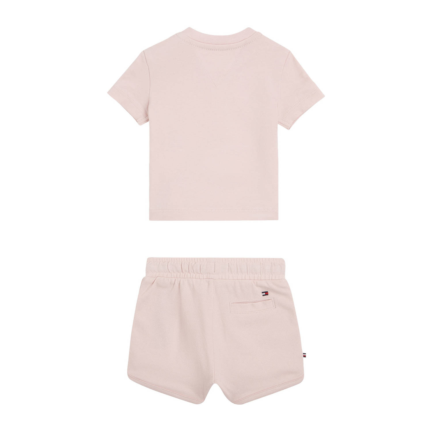 Tommy Hilfiger shirt + broek set van 2 lichtroze