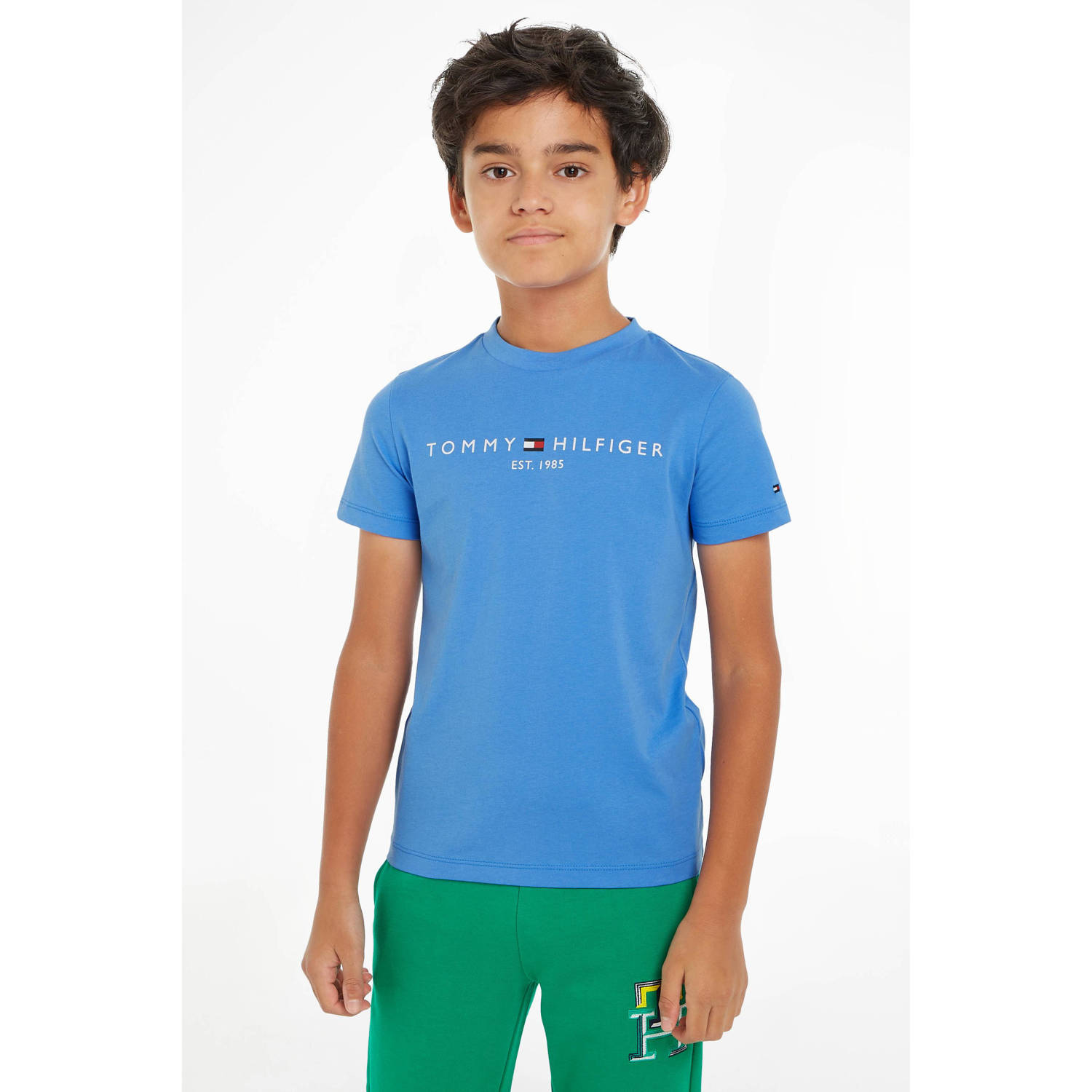 Tommy Hilfiger T-shirt met logo blauw