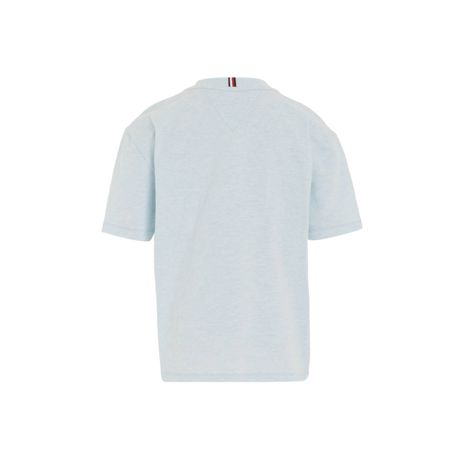 Tommy Hilfiger T-shirt met printopdruk lichtblauw