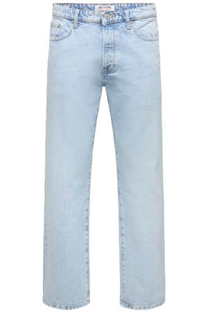straight leg jeans ONSEDGE light blue denim
