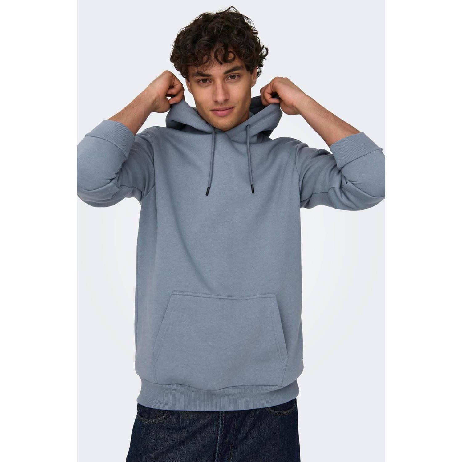 Only & Sons Hoodie met licht verbrede schouders model 'CERES LIFE'