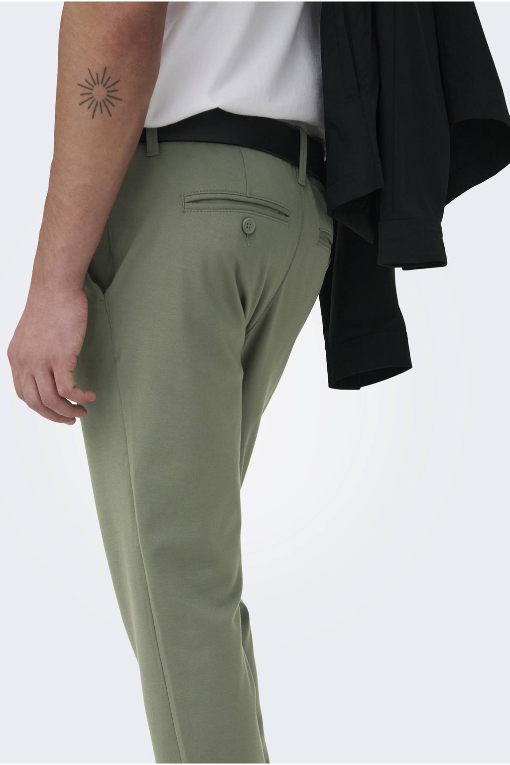 ONLY & SONS slim fit chino ONSMARK castor gray
