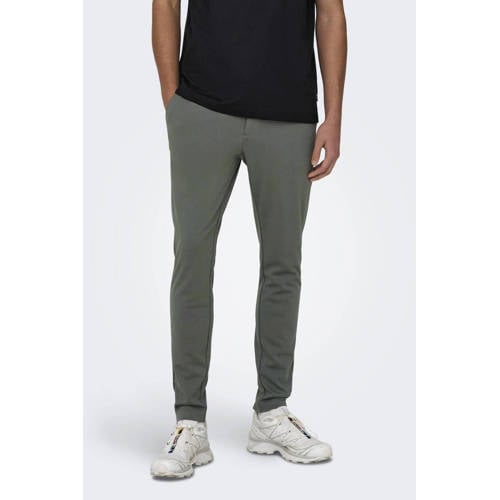 ONLY & SONS slim fit chino ONSMARK castor gray afbeelding