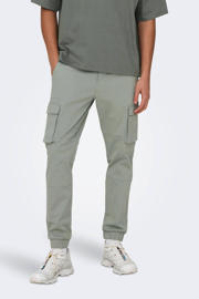 thumbnail: ONLY & SONS tapered fit cargo broek ONSCAM STAGE lichtgrijs