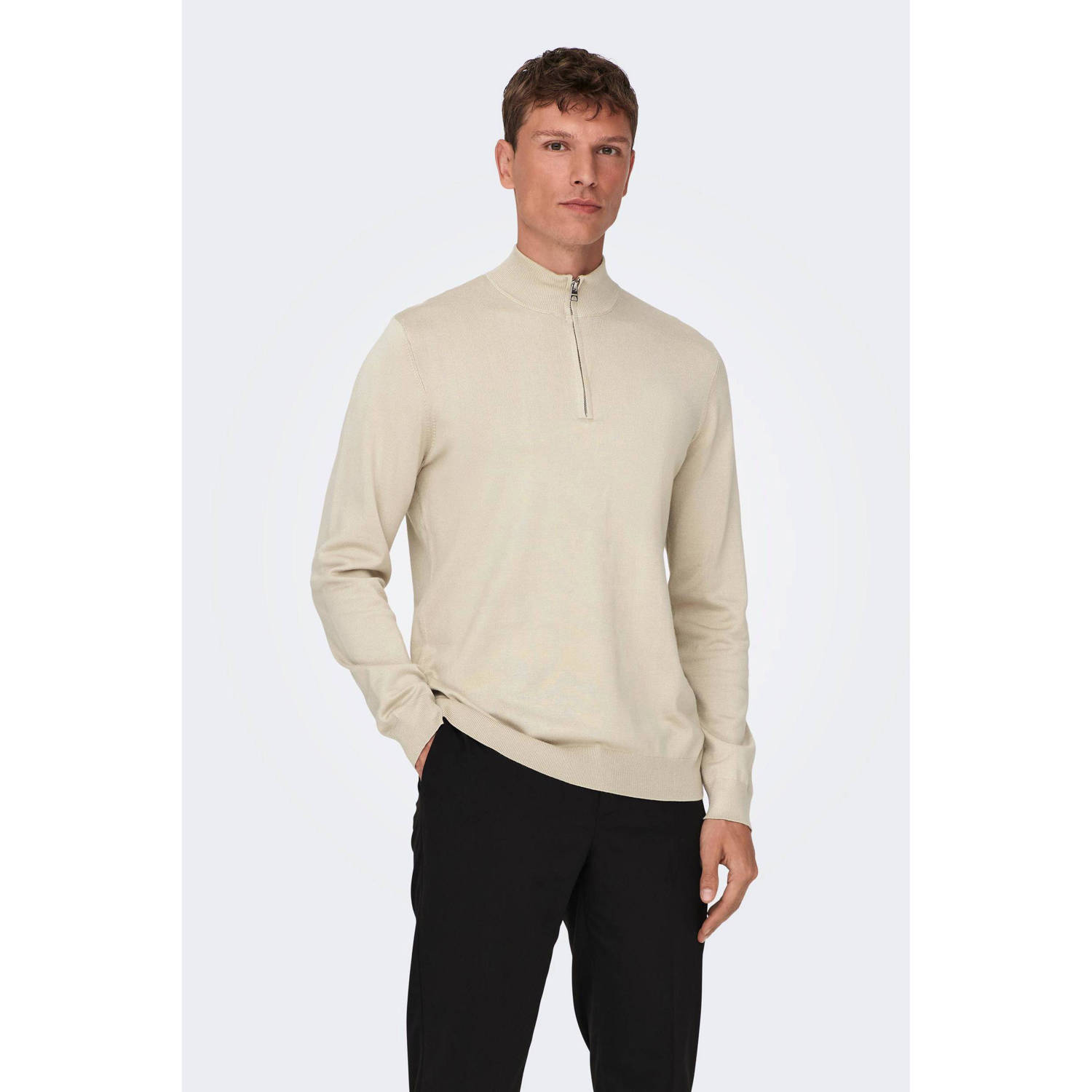 ONLY & SONS trui ONSWYLER beige