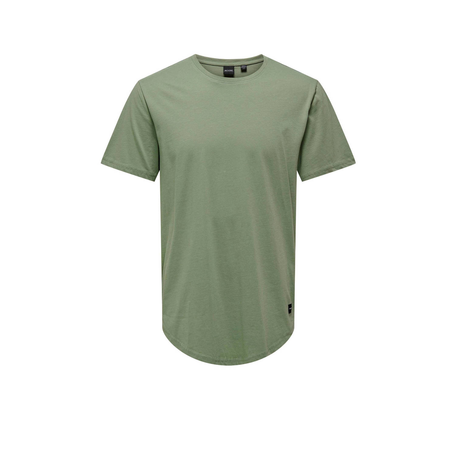 ONLY & SONS oversized T-shirt ONSMATT hedge green