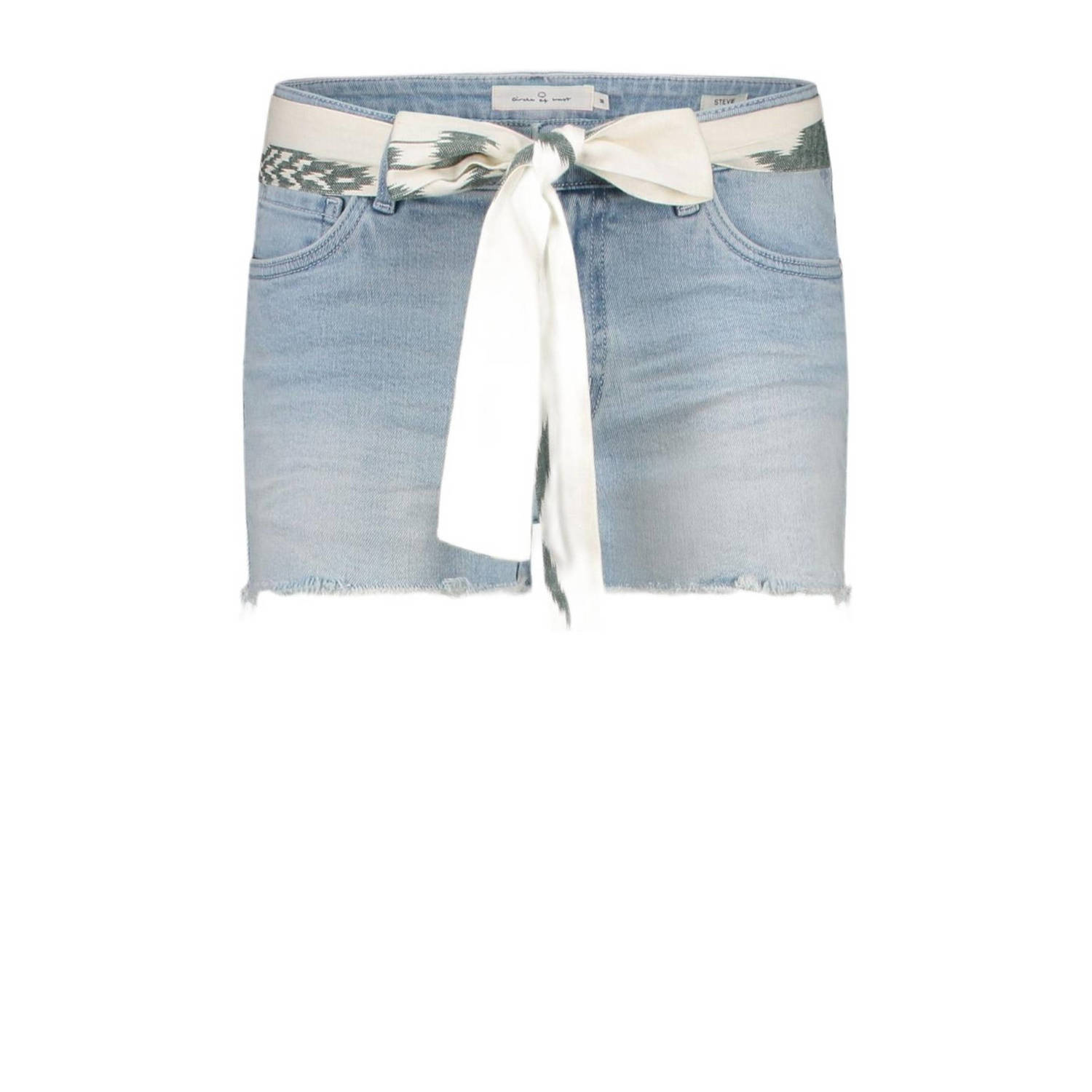 Circle of Trust regular fit short light blue denim