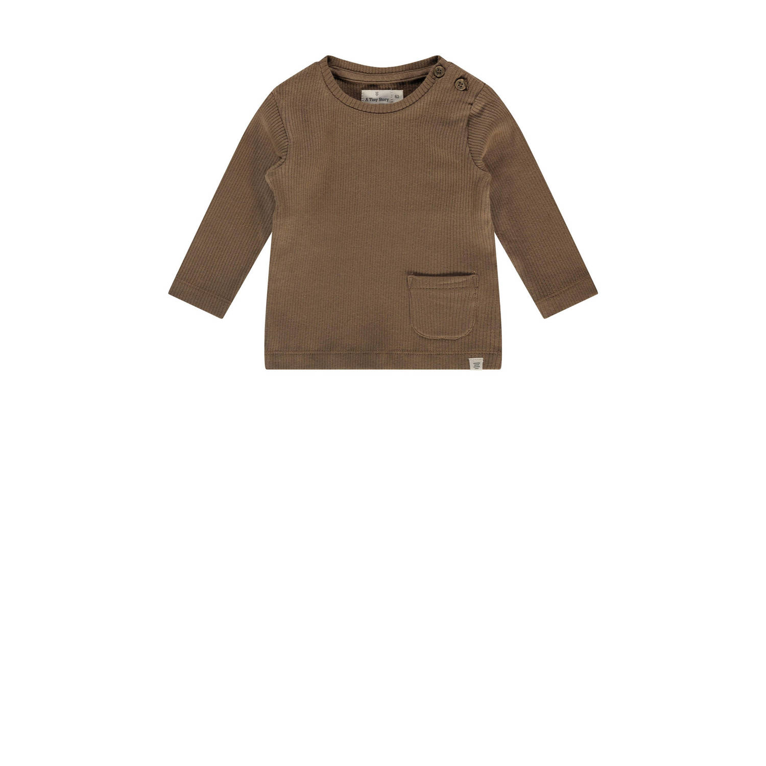 A Tiny Story baby longsleeve bruin