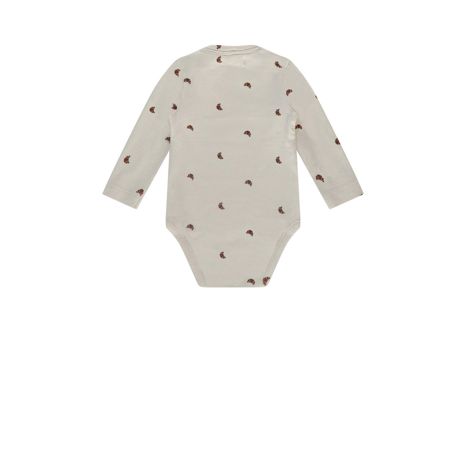 A Tiny Story romper ecru bruin