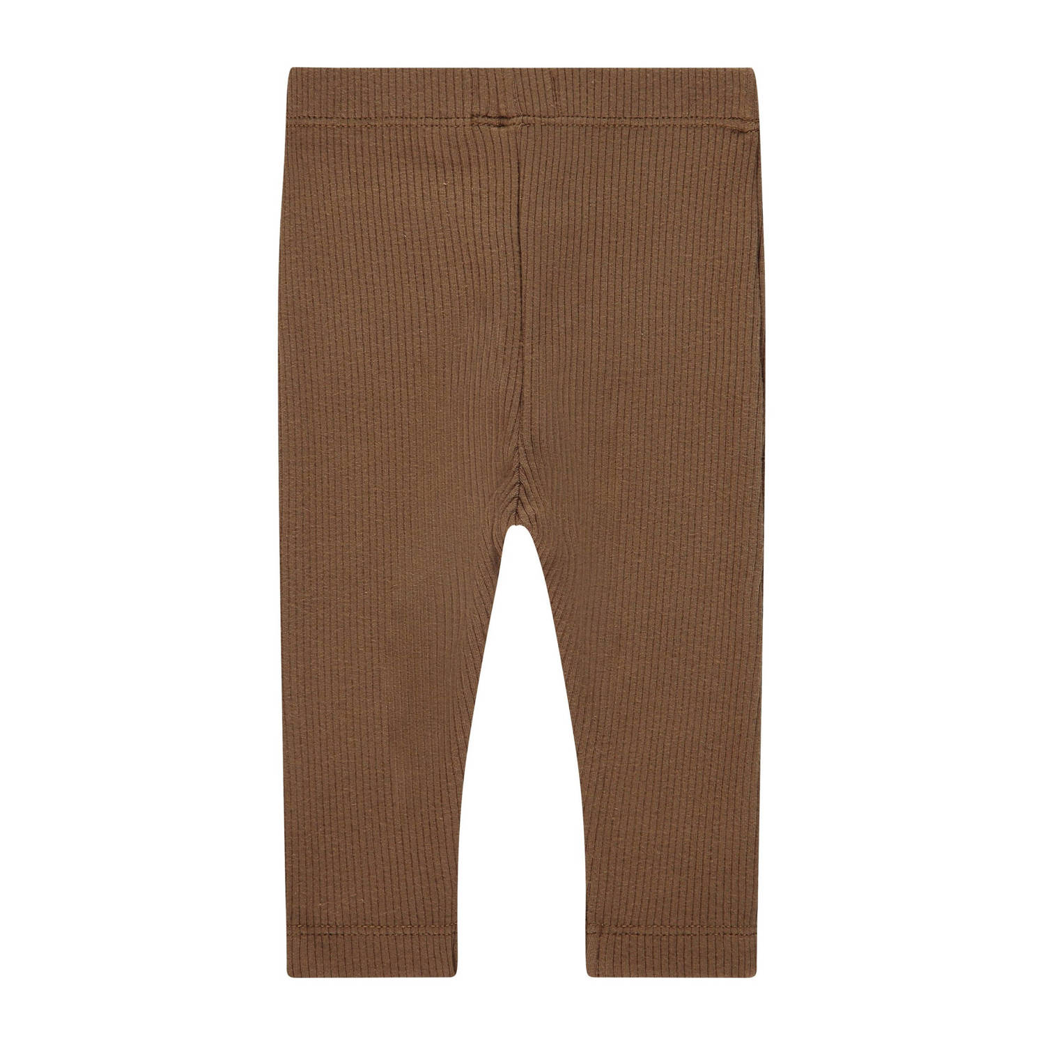 A Tiny Story baby regular fit broek bruin