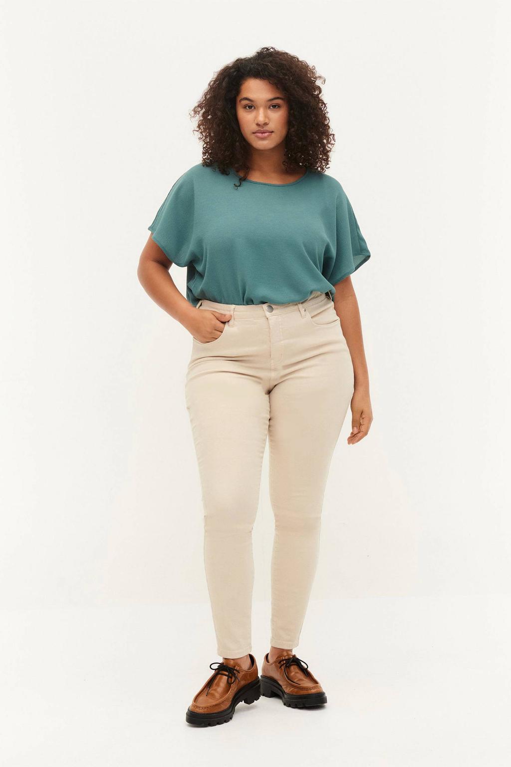 Zizzi T-shirt van polyester patrol