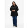 Zizzi trenchcoat zwart