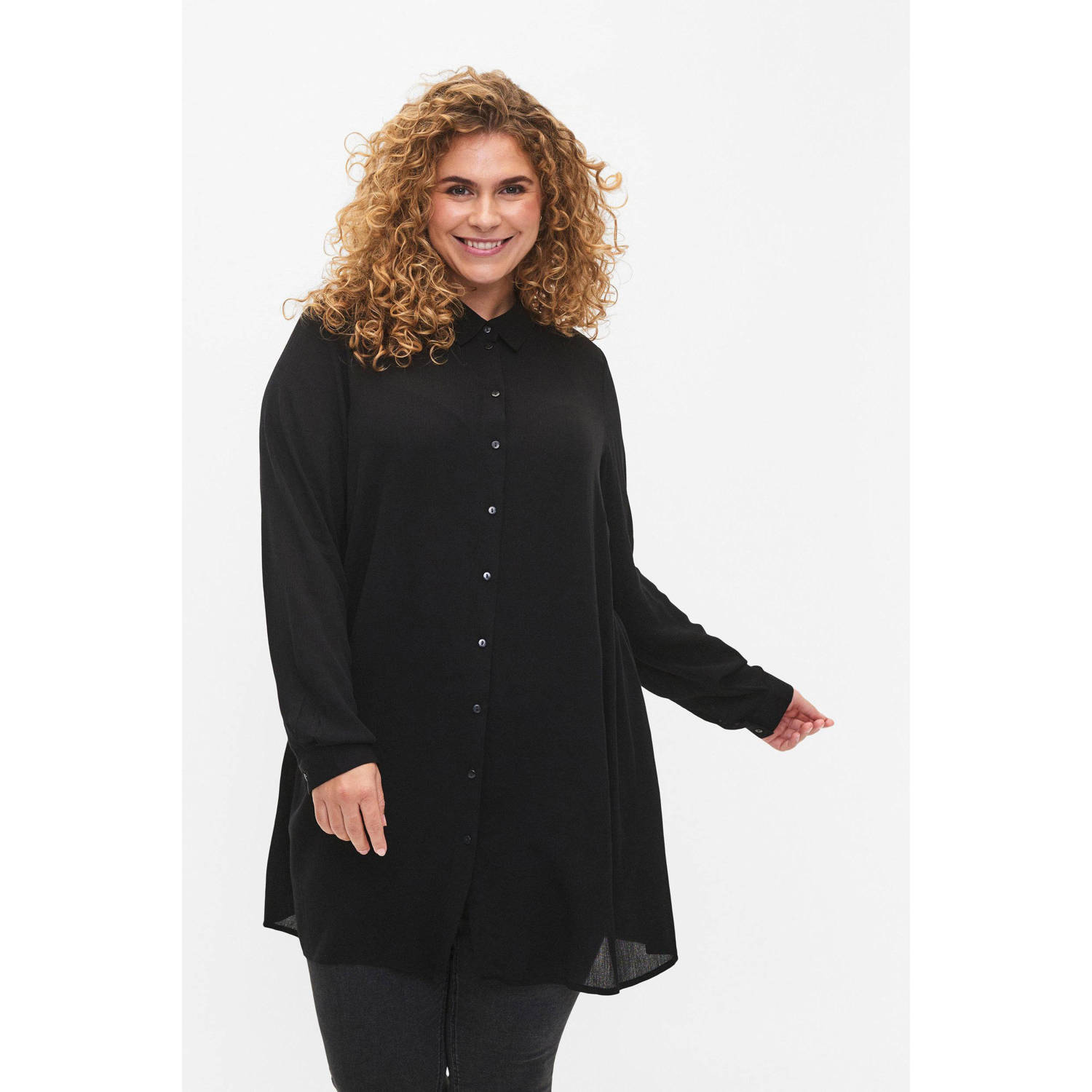 Zizzi tuniek zwart