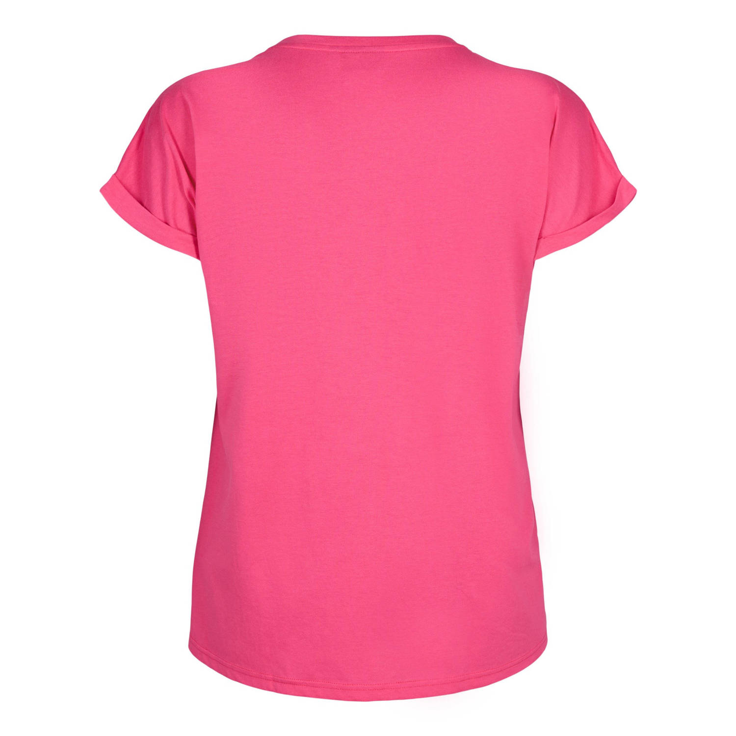 Zizzi T-shirt roze