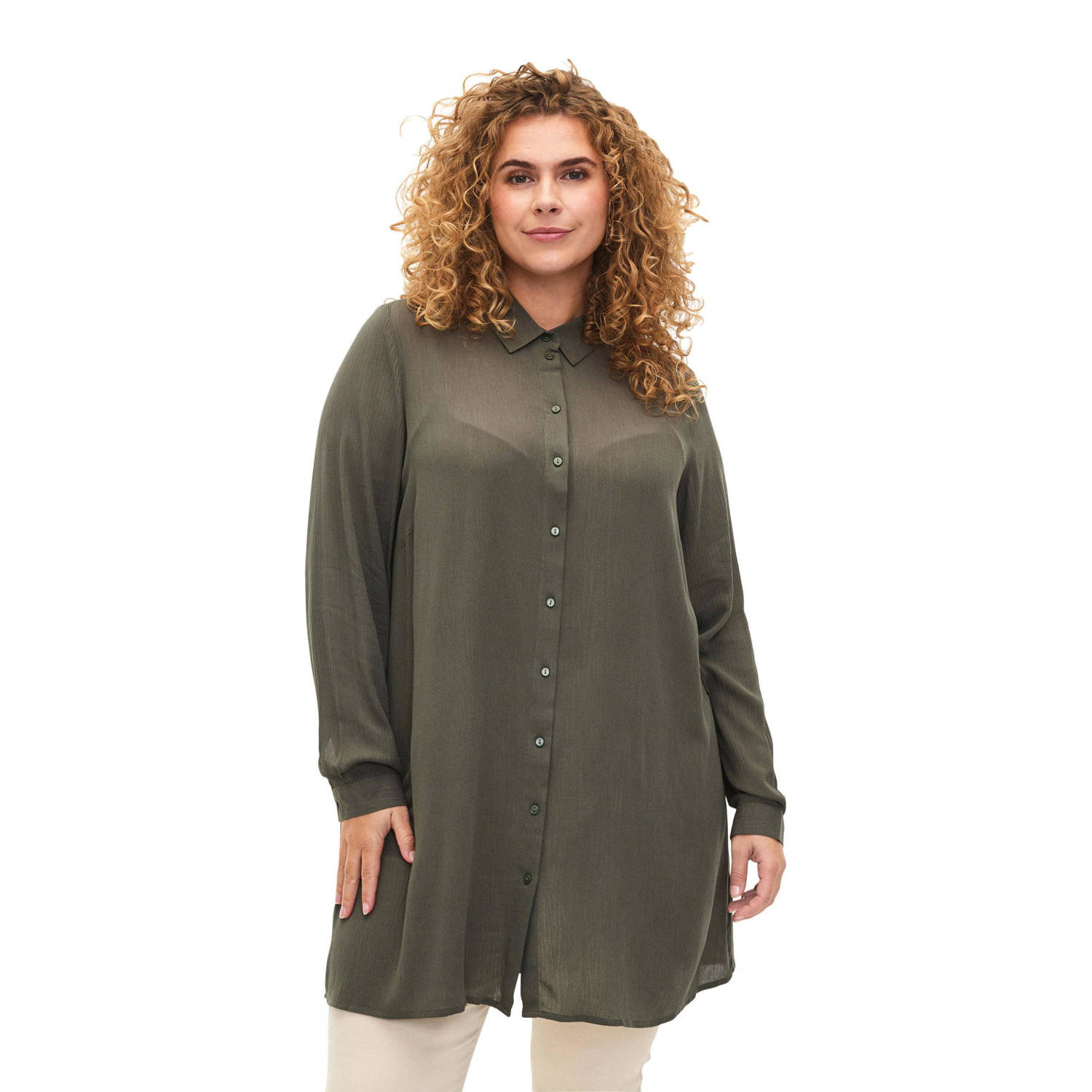 Zizzi tuniek donkergroen