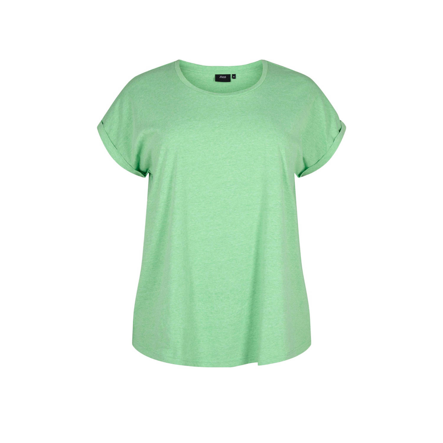 Zizzi T-shirt mintgroen