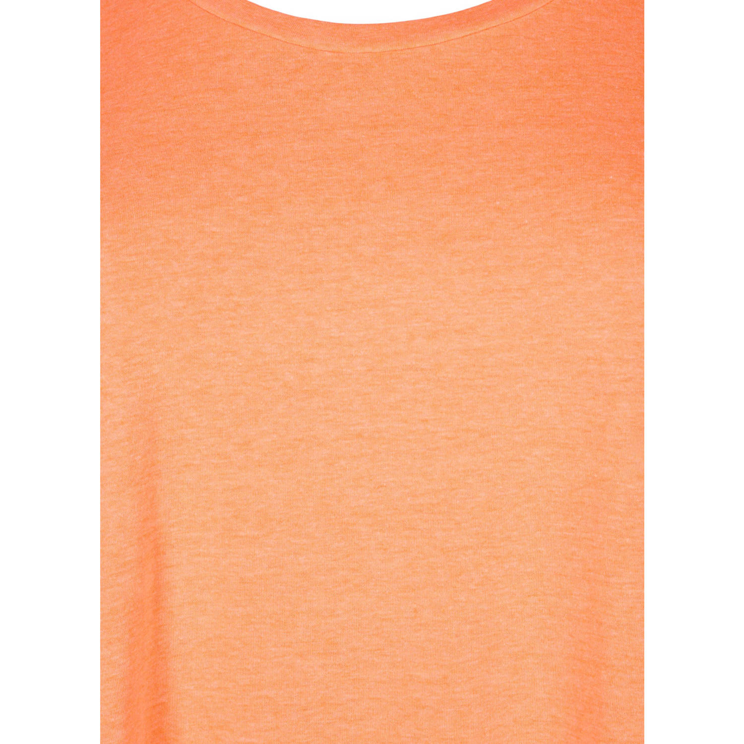 Zizzi T-shirt oranje