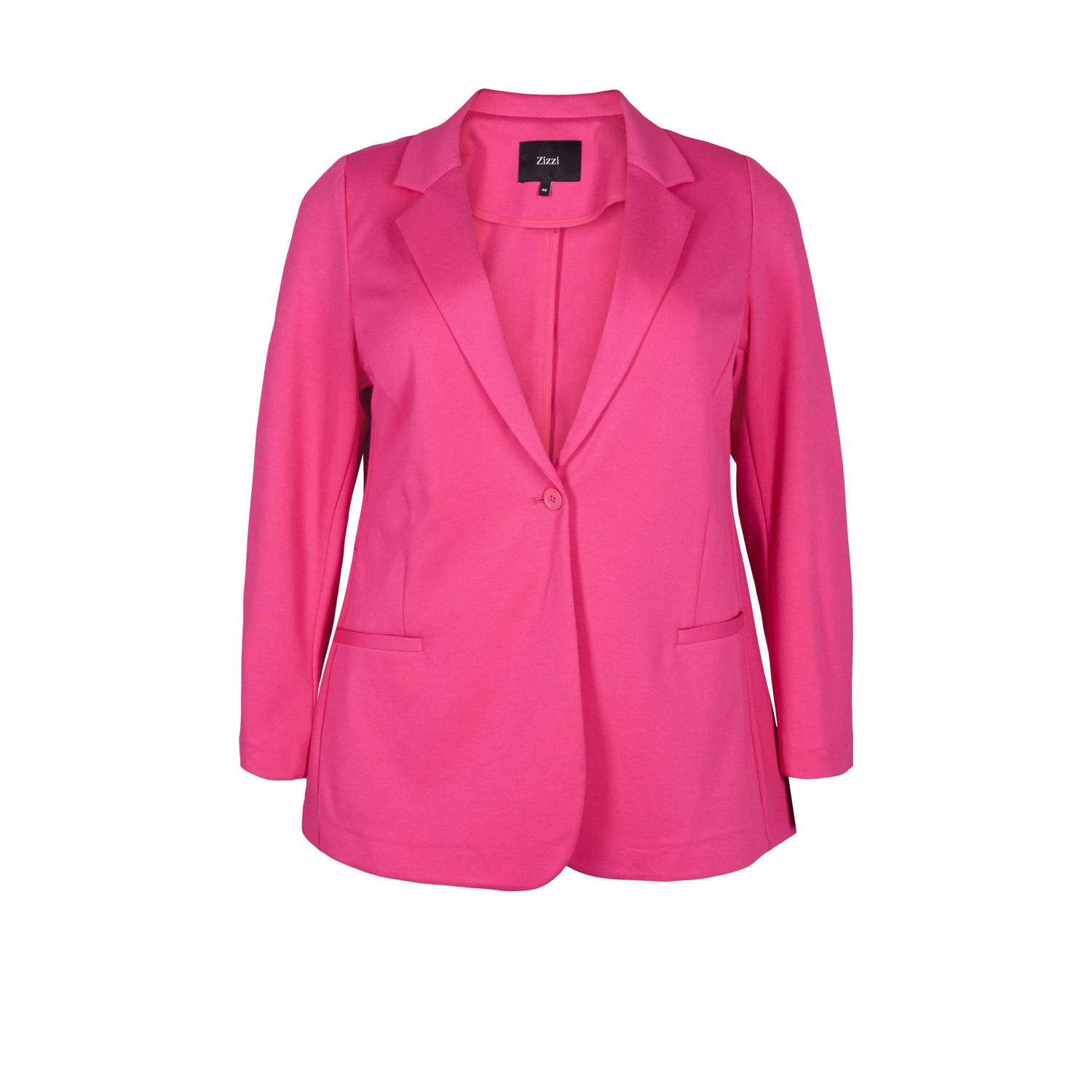 Zizzi rechtvallende blazer JMADDIE