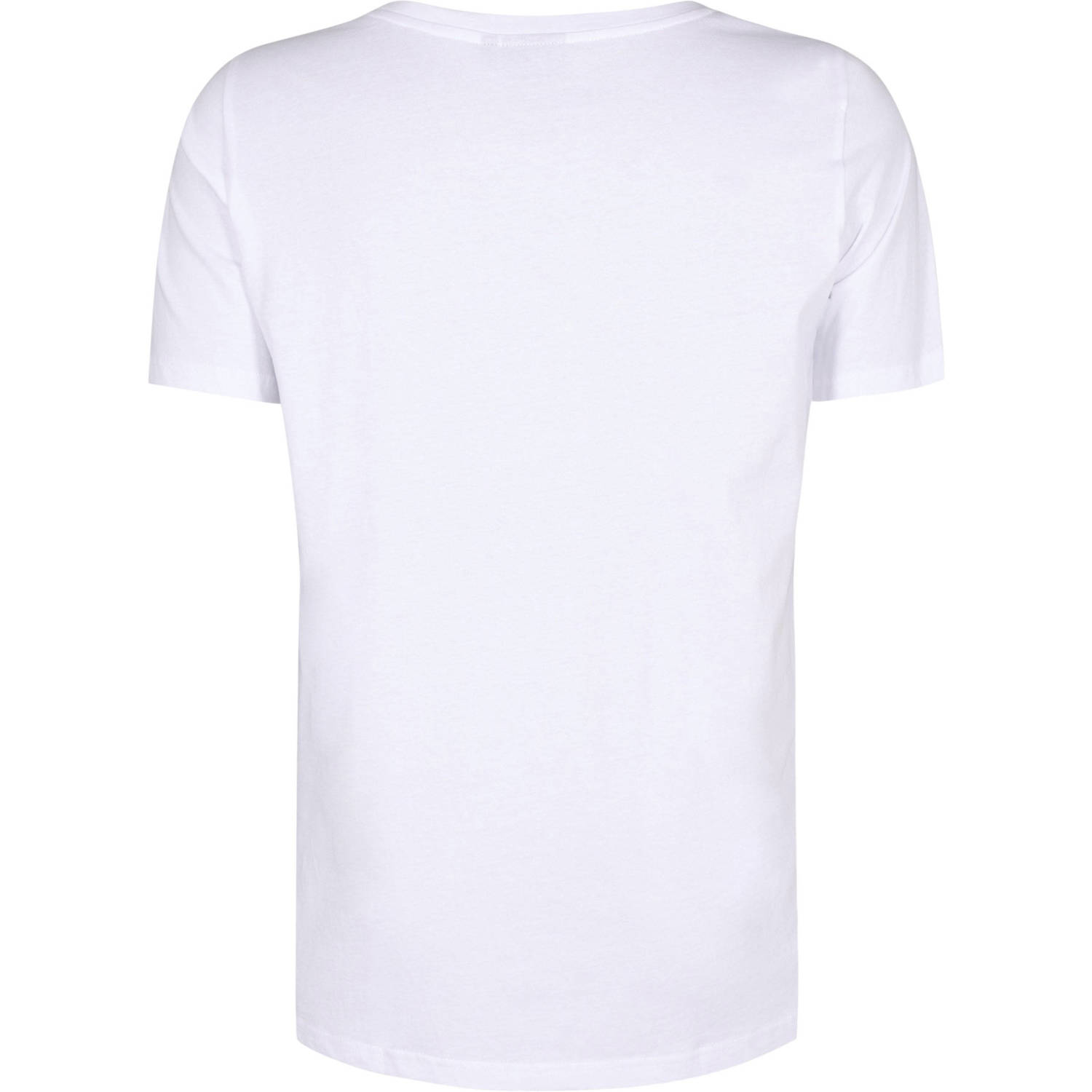 Zizzi T-shirt VELIN met printopdruk wit