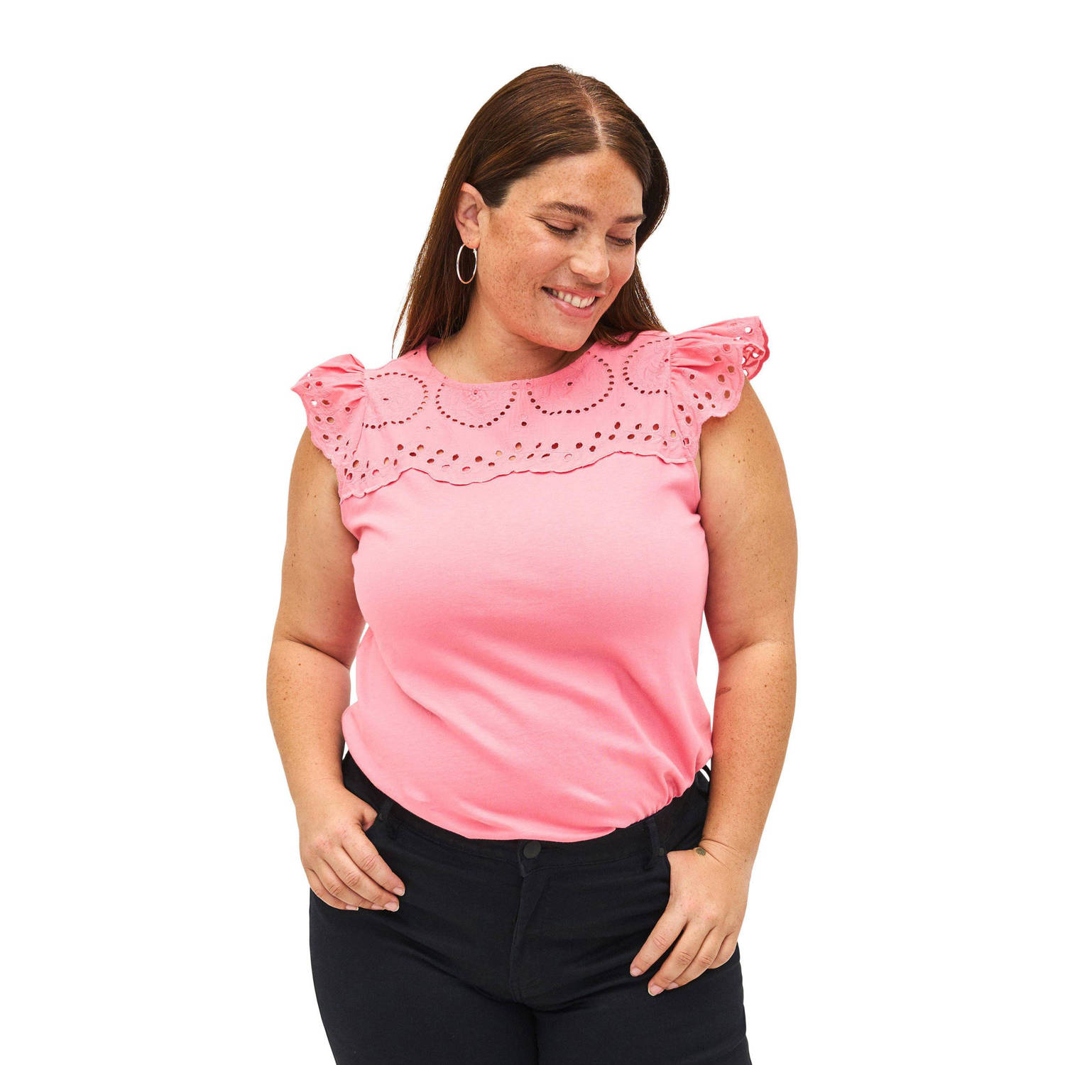 Zizzi top roze