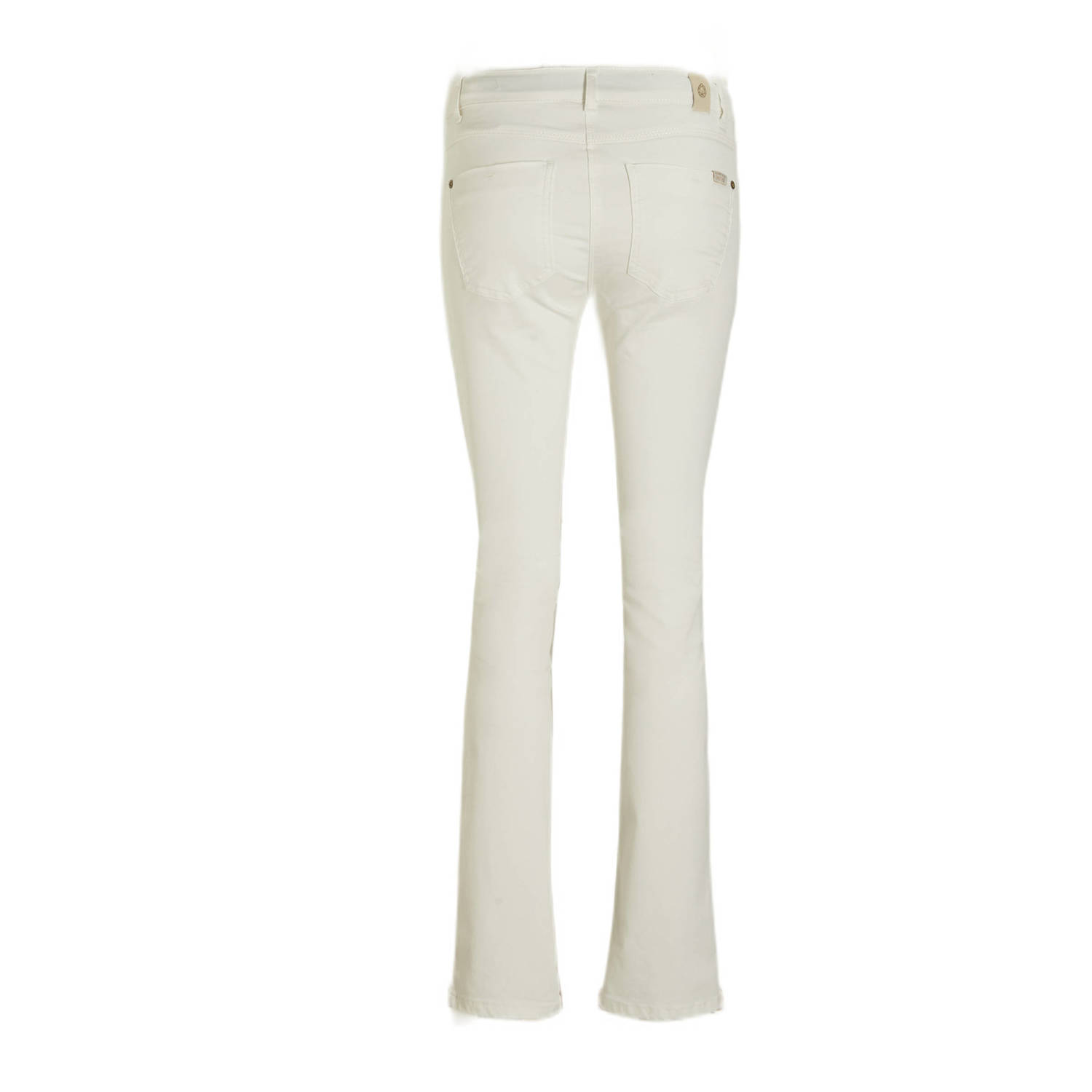 LOVE2WAIT low waist skinny broek Emerald wit