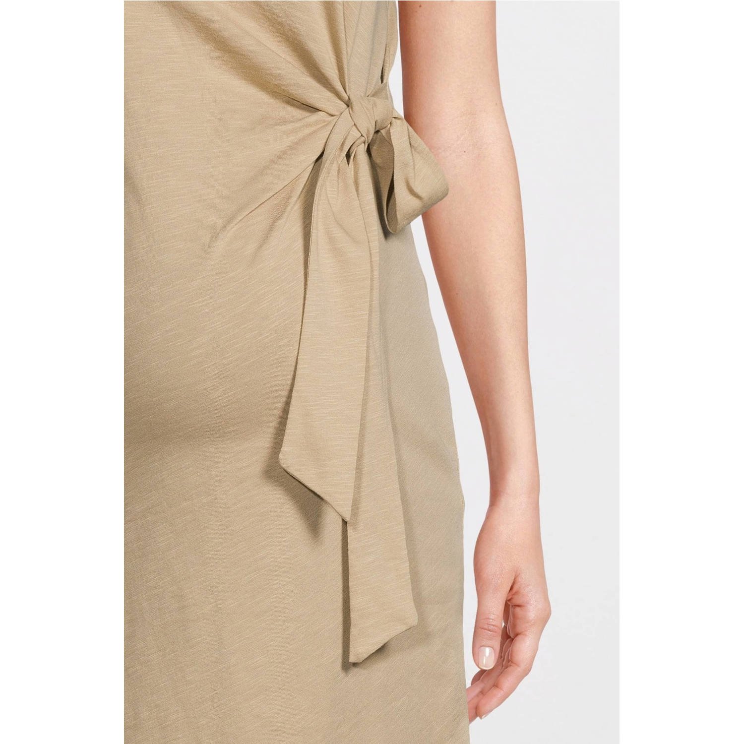 LOVE2WAIT zwangerschapsjurk Lucca beige