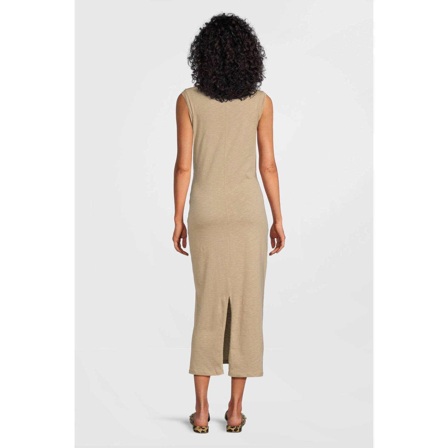 LOVE2WAIT zwangerschapsjurk Lucca beige