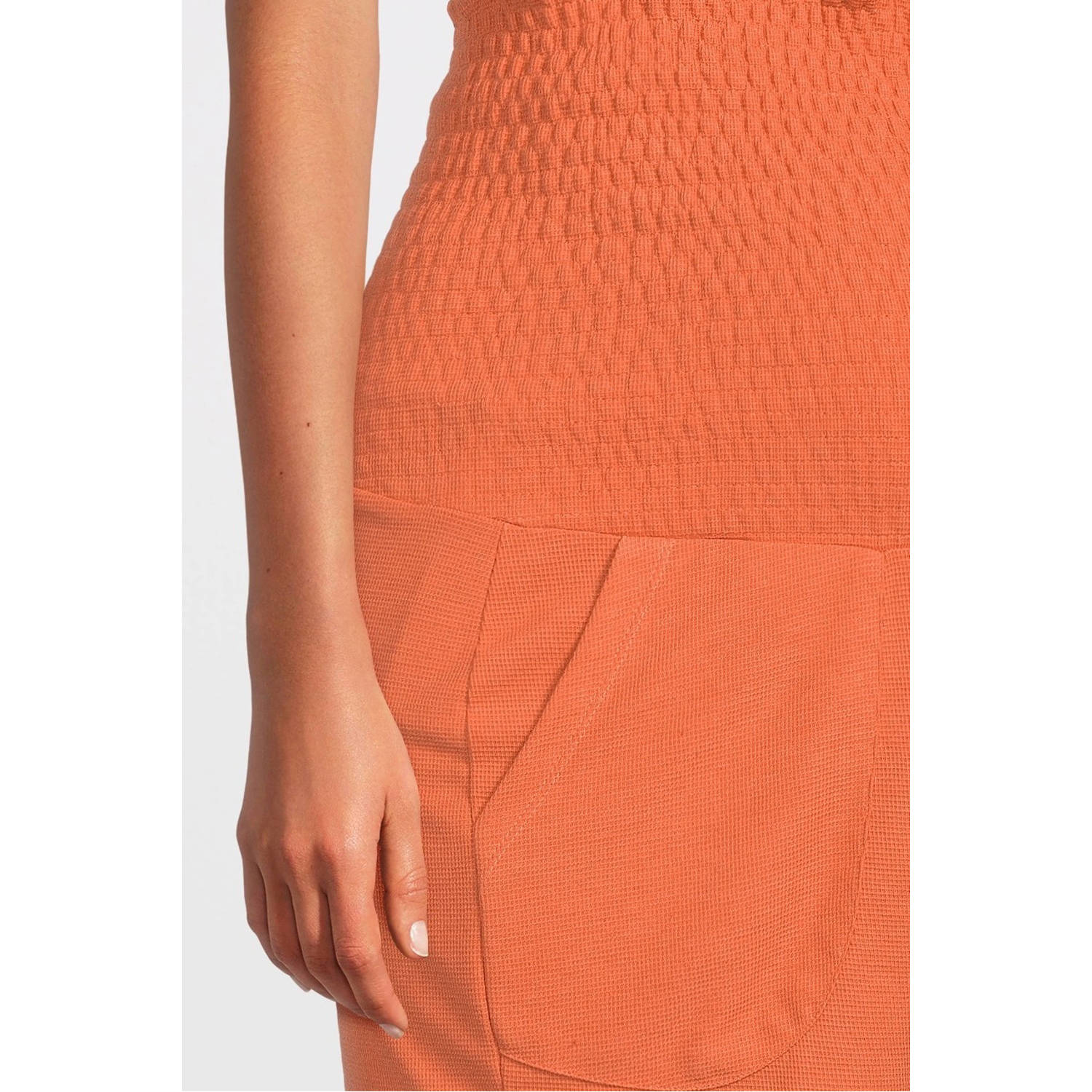 LOVE2WAIT regular fit short Siena oranje