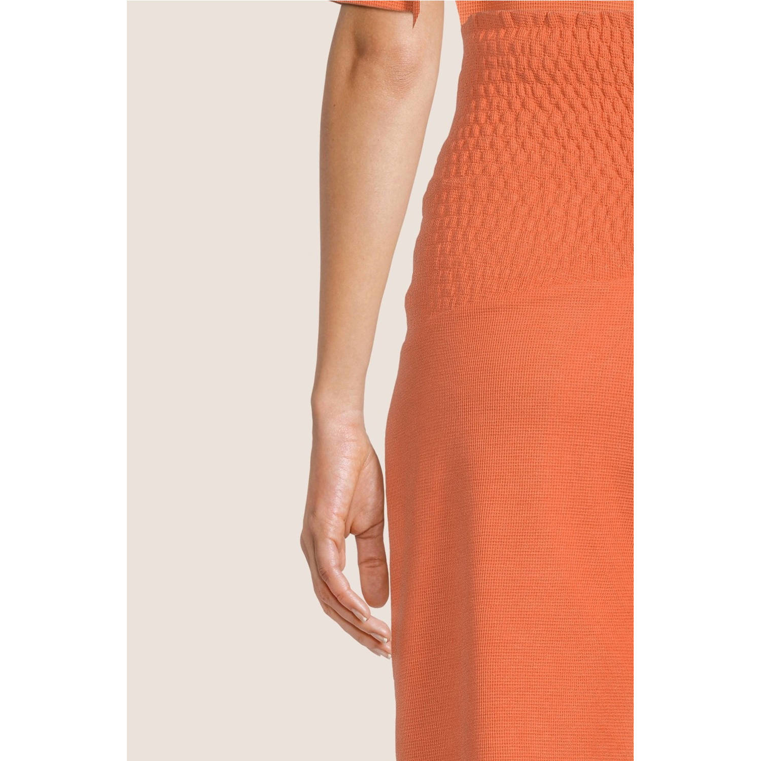LOVE2WAIT regular fit short Siena oranje