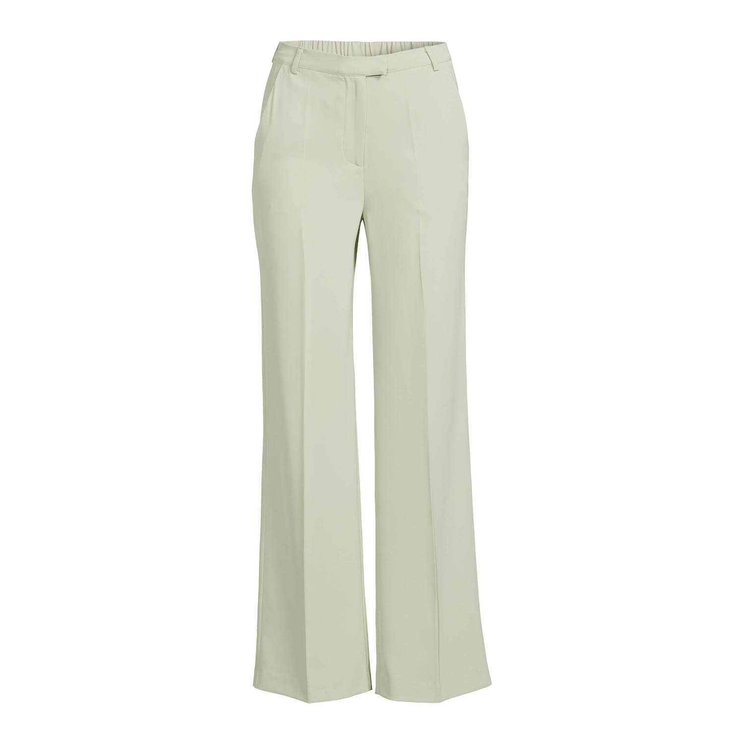 Another-Label high waist straight fit pantalon ecru