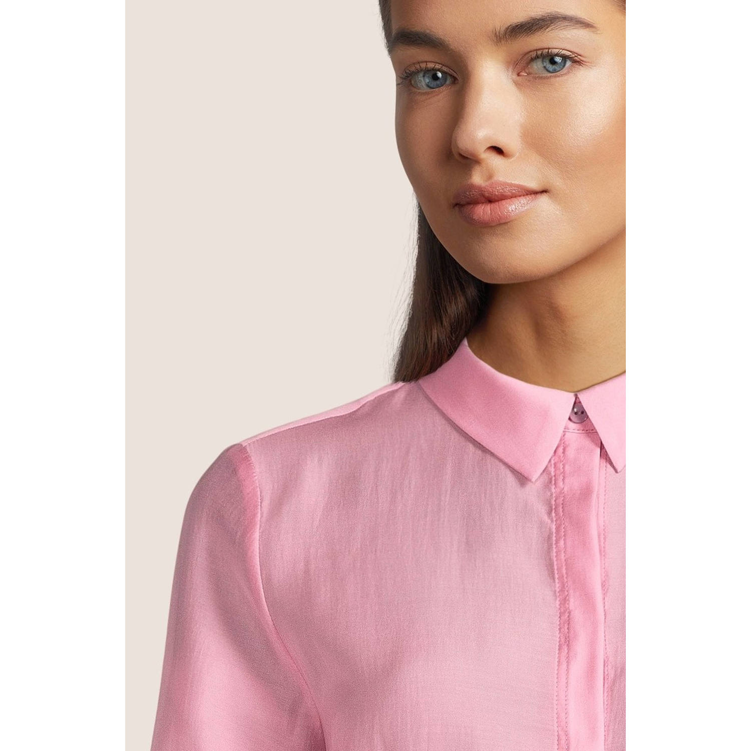 Another-Label blouse lichtroze