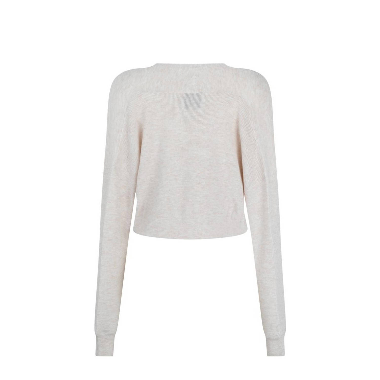 Another-Label gemêleerde top beige