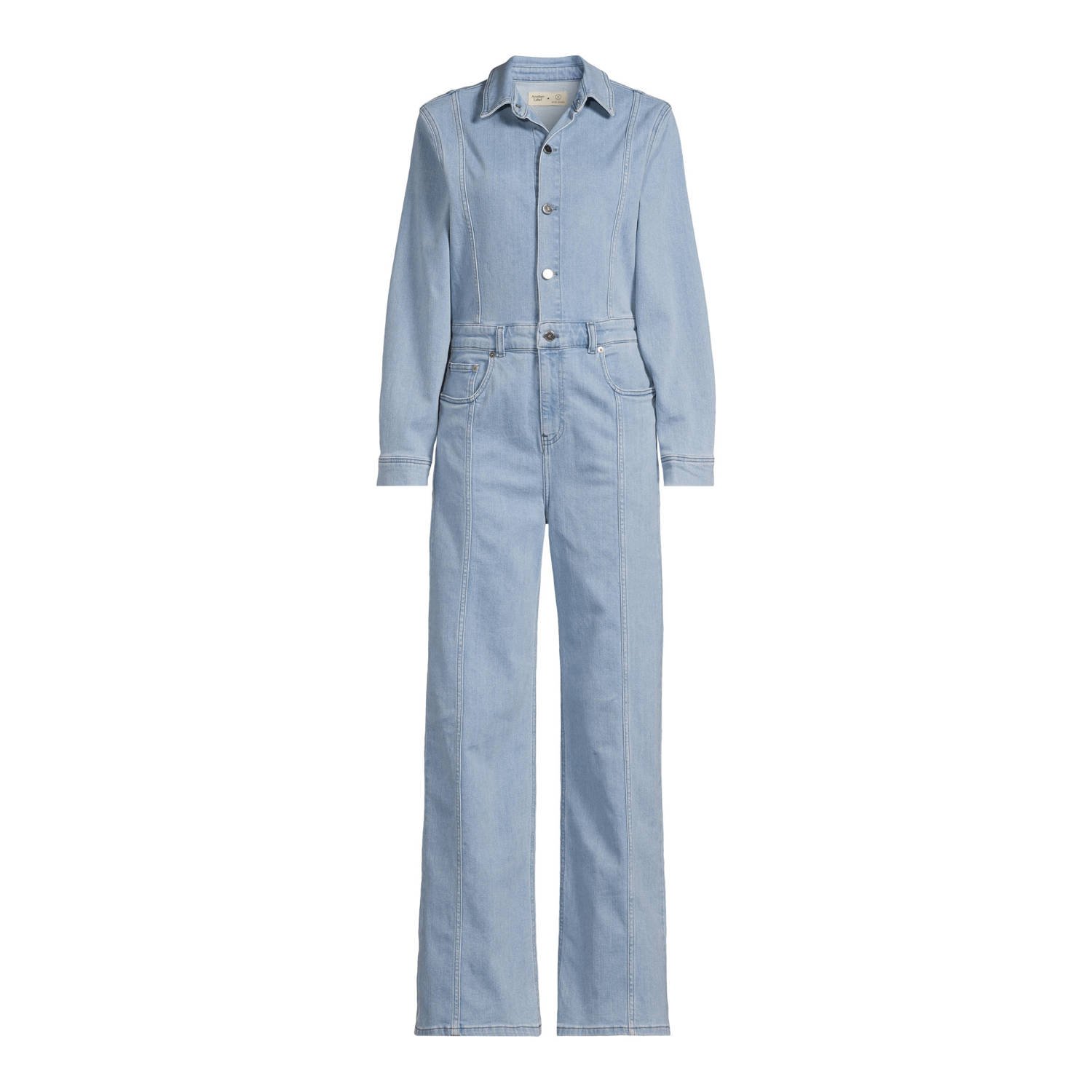 Another-Label jumpsuit light blue denim