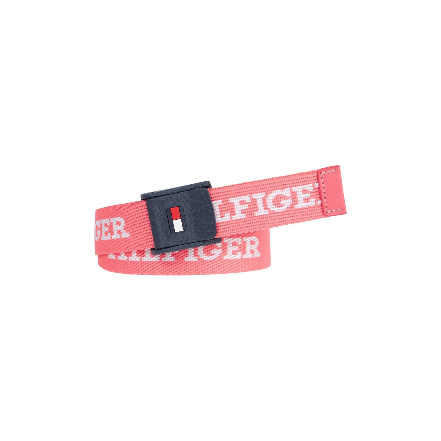 Tommy Hilfiger Riem Roze Polyester Logo