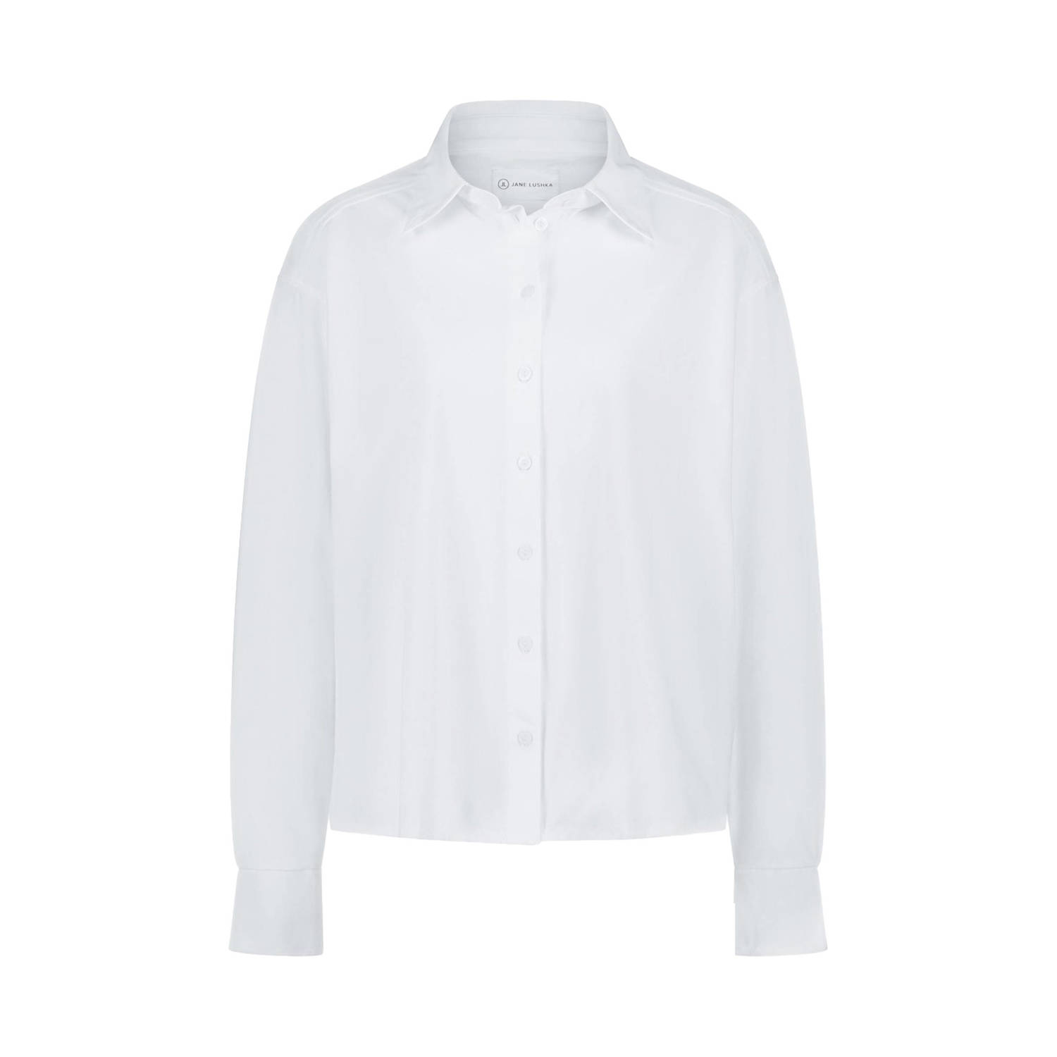 Jane Lushka blouse Ivona van travelstof wit