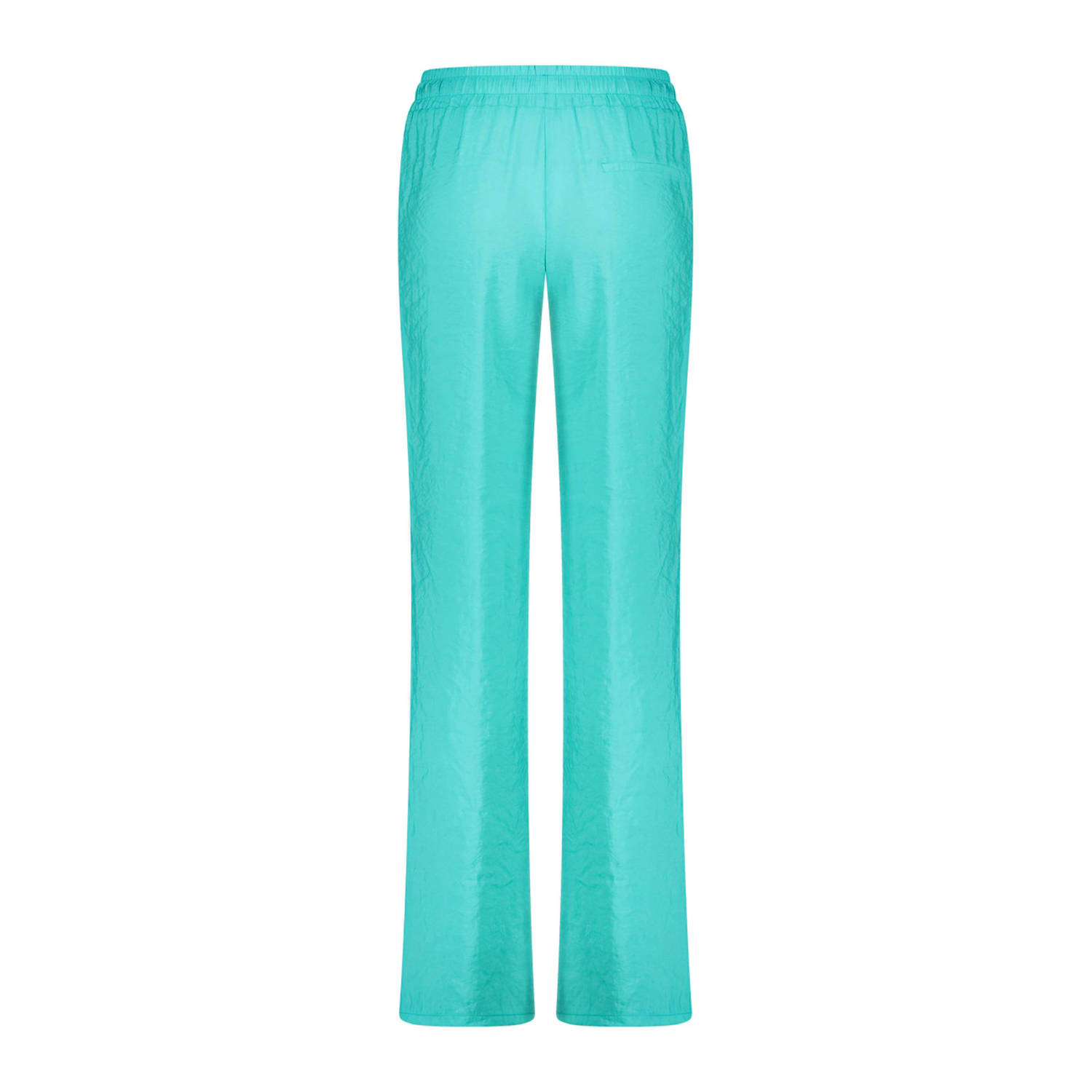 Jane Lushka wide leg broek turquoise