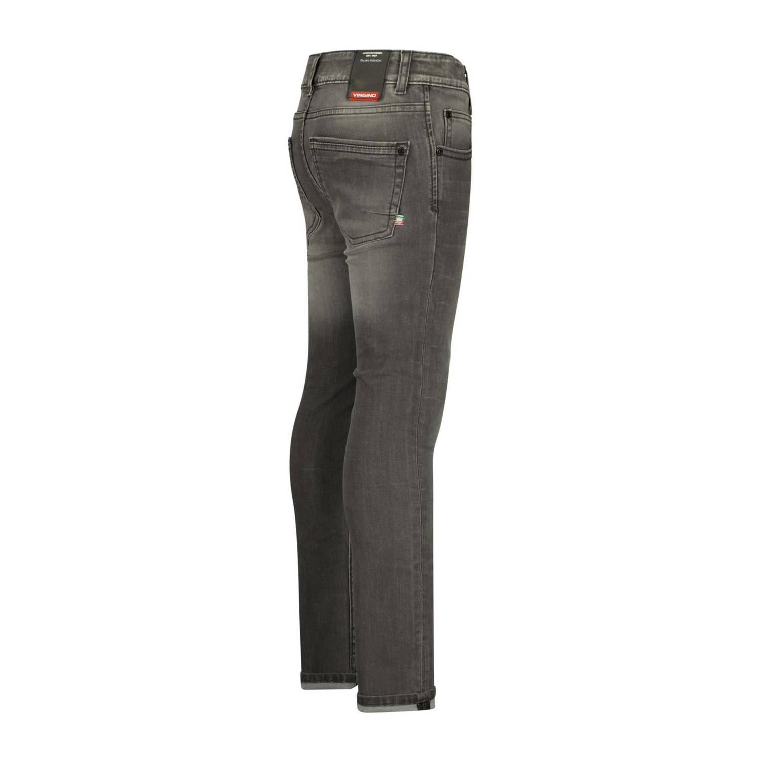 Vingino skinny jeans Anzio dark grey vintage