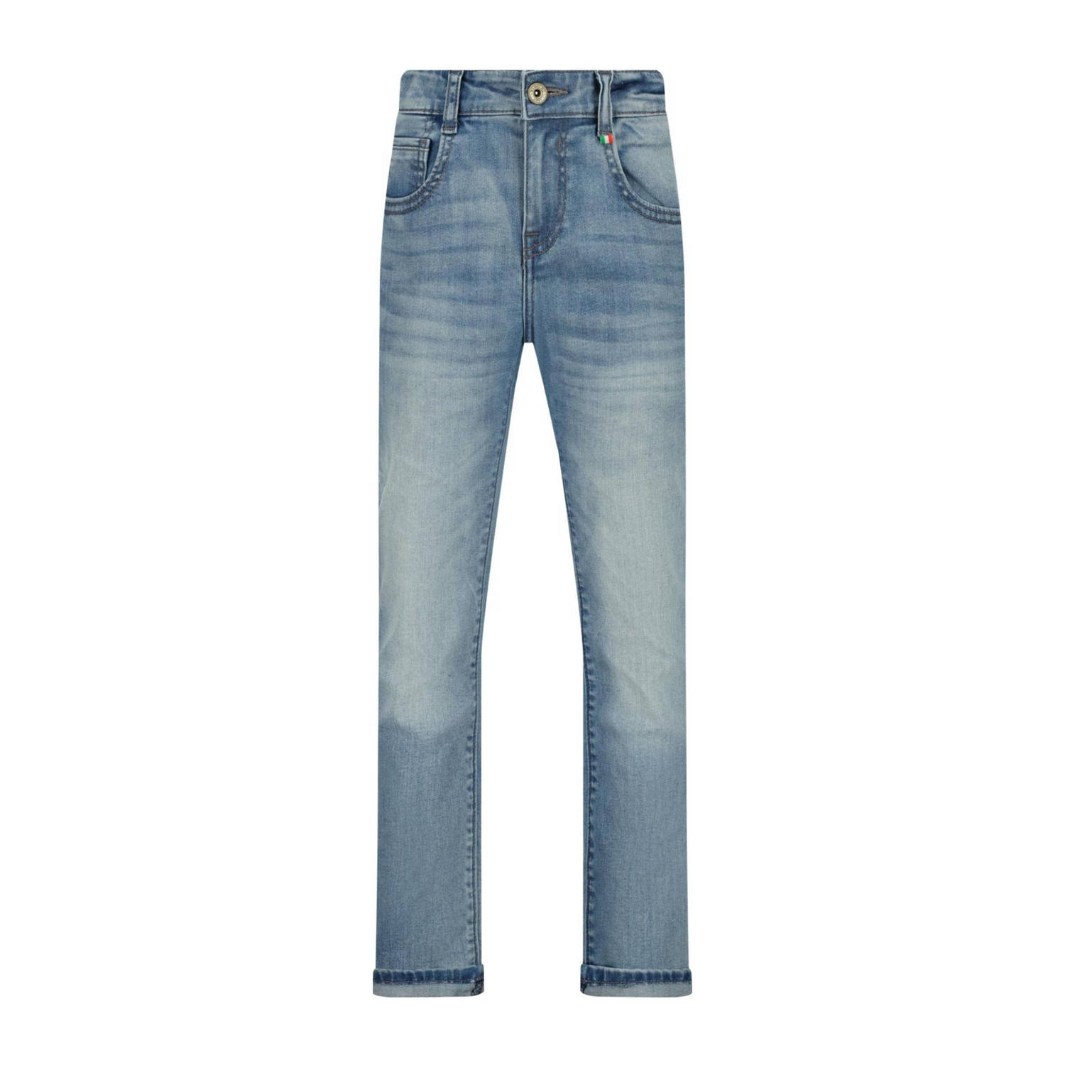 VINGINO regular fit jeans Baggio light blue denim Blauw Jongens Katoen 128