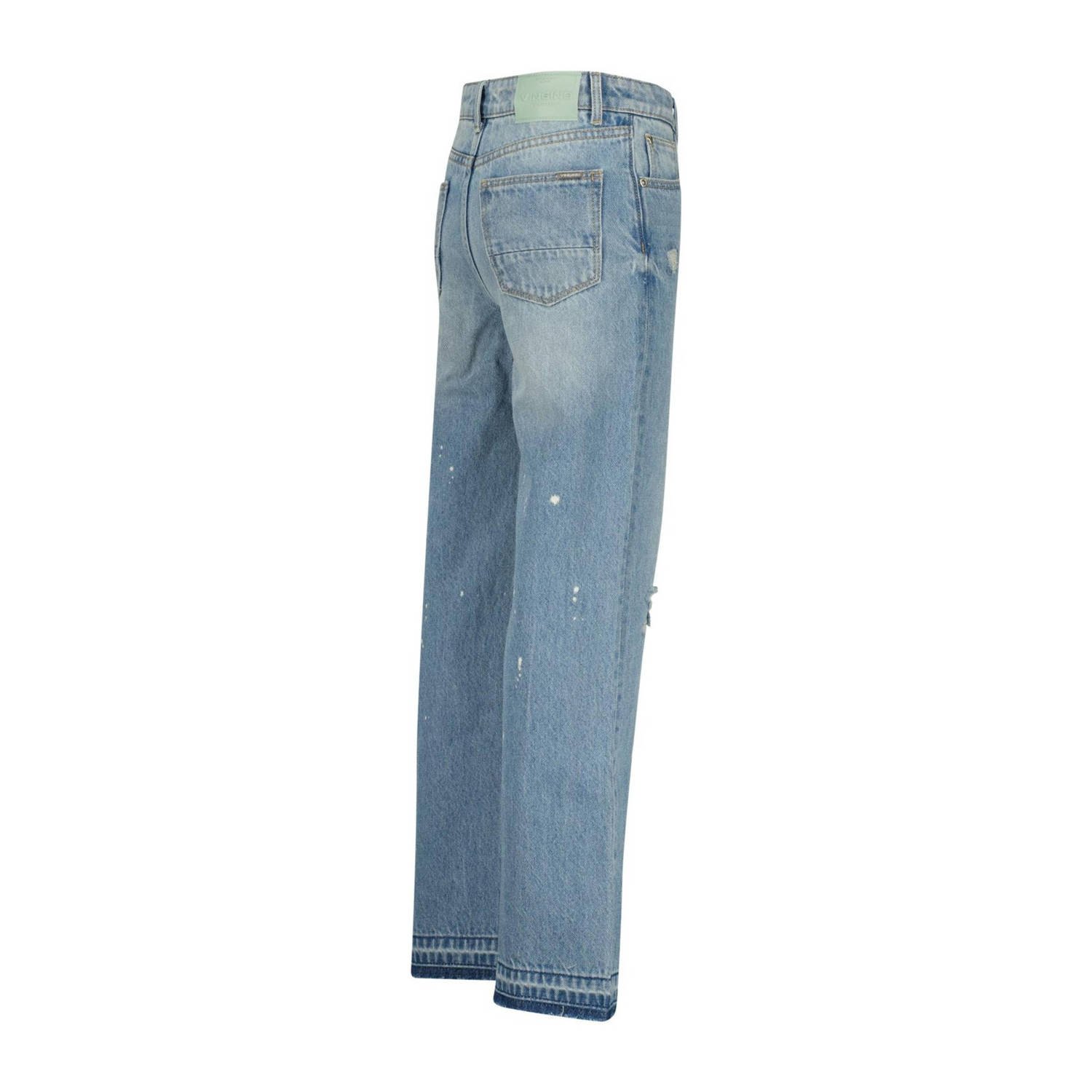 Vingino wide leg jeans Cato medium blue denim