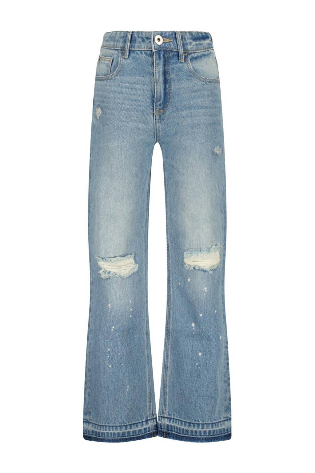 wide leg jeans Cato medium blue denim