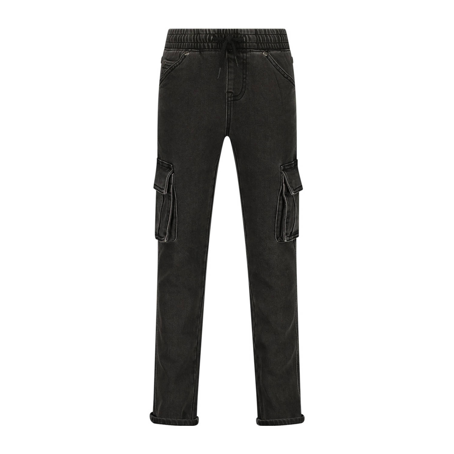 Vingino slim fit jeans Davino dark grey vintage