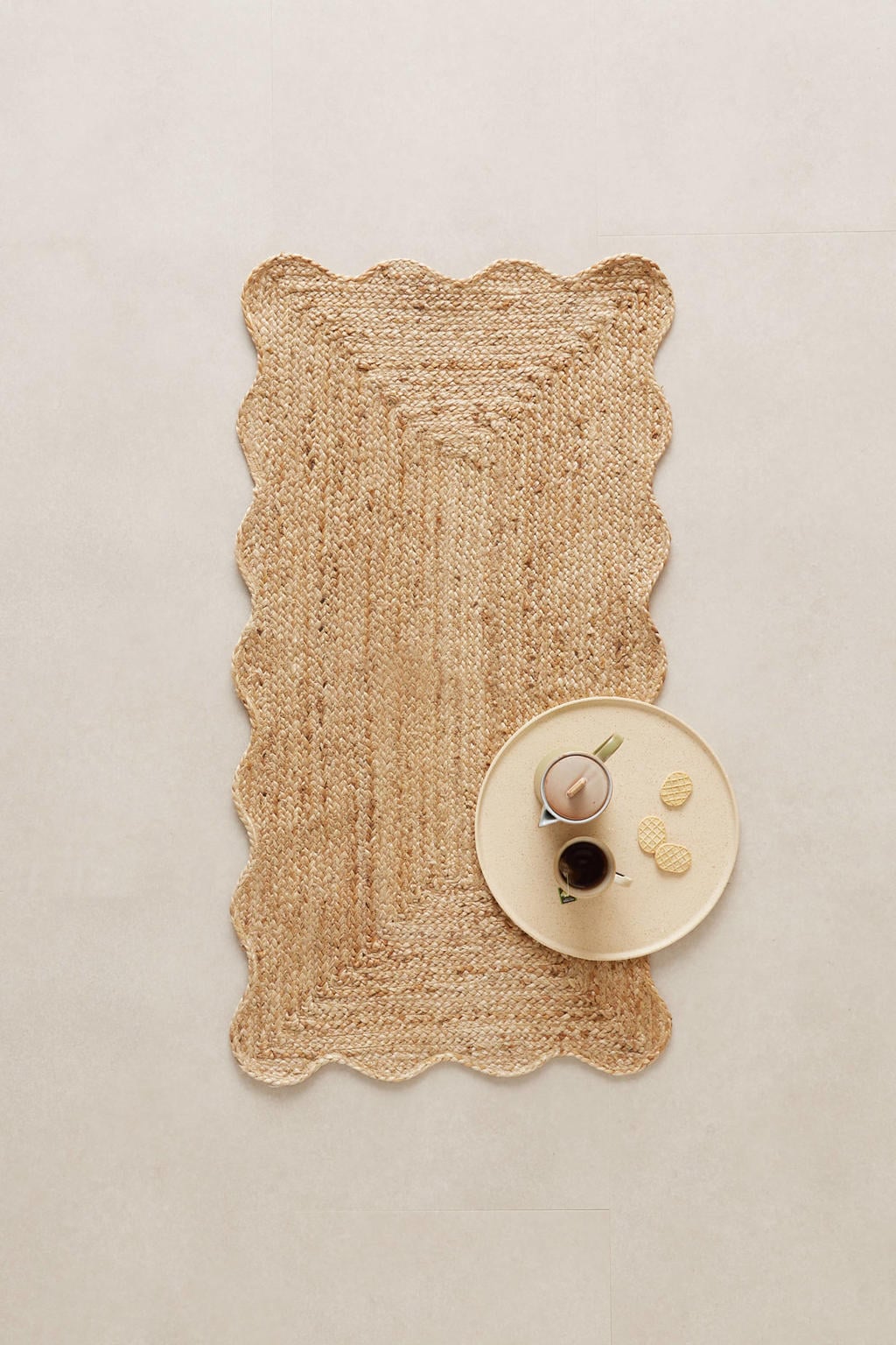 NOUS Living jute vloerkleed Rivera (120x60 cm)