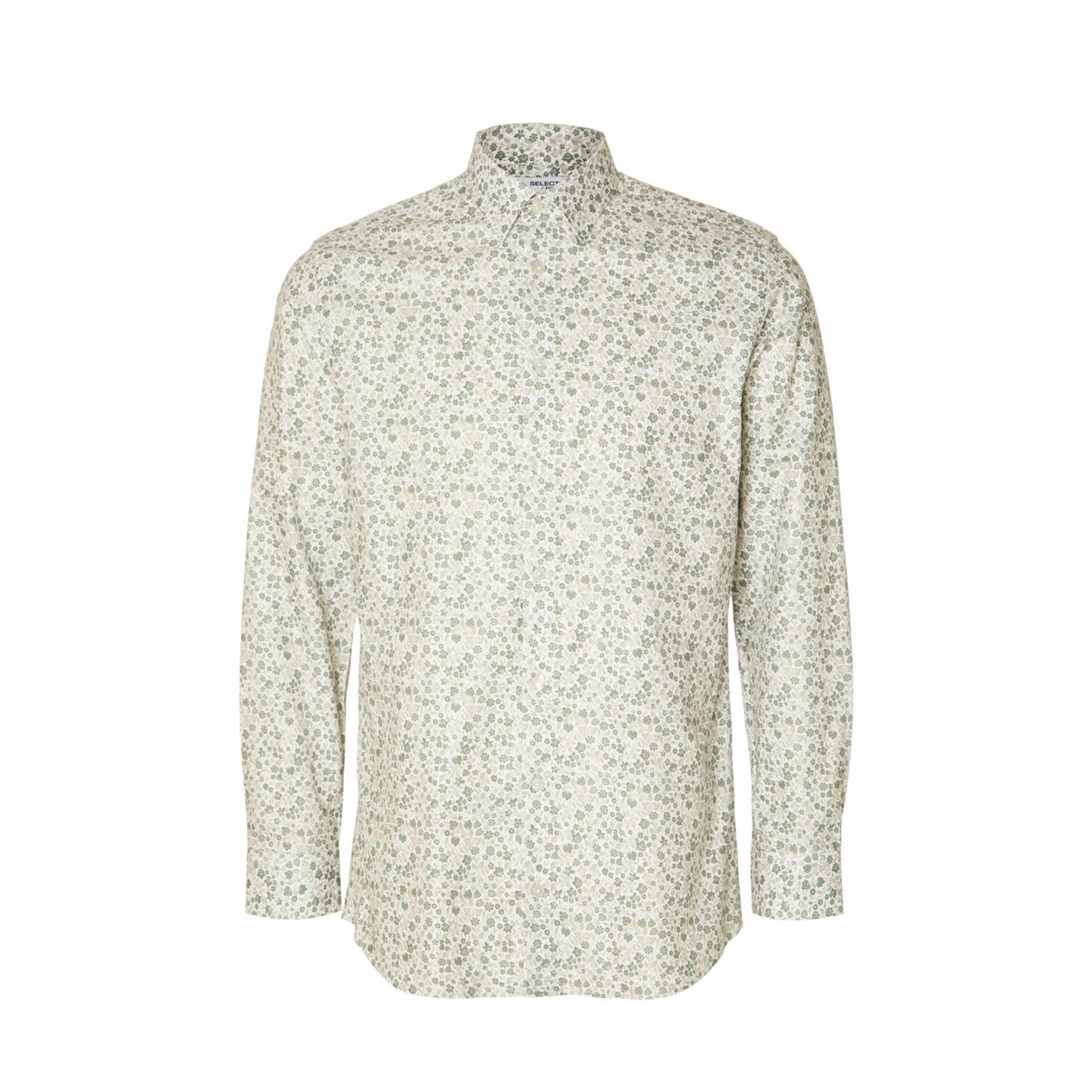 SELECTED HOMME Overhemd met lange mouwen SLHSLIMSOHO-ETHAN AOP SHIRT LS NOOS