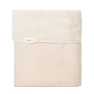Faro wiegdeken met teddy offwhite