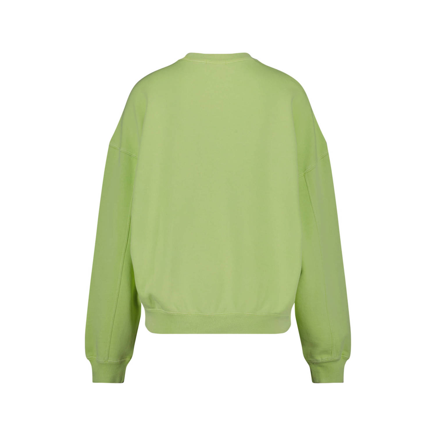 America Today sweater Seb met printopdruk groen