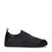 Manfield leren loafers zwart